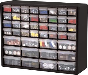 Akro-Mils 10144, 44 Drawer Plastic Parts Storage Hardware and Craft Cabinet