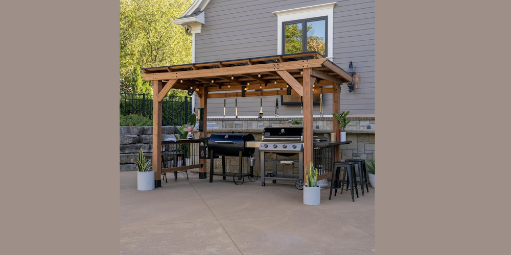 Backyard Discovery Saxony XL Grill Gazebo