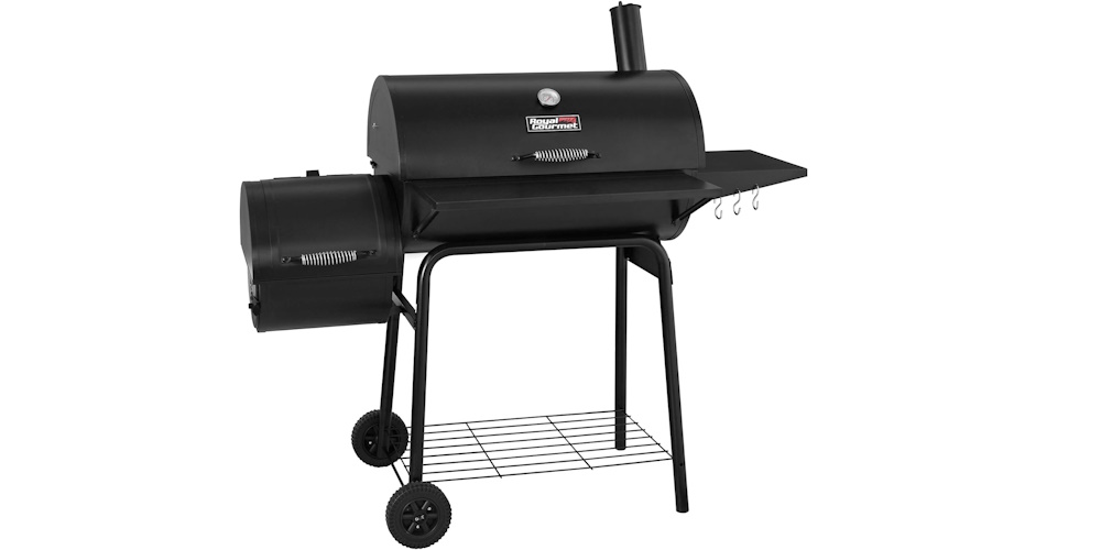 Royal Gourmet BBQ Charcoal Grill and Offset Smoker