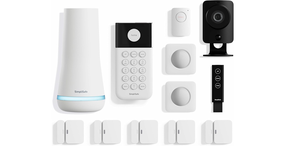 SimpliSafe 12 Piece Wireless Home Security System w/HD Camera