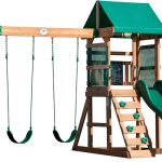 Backyard Discovery Buckley Hill Wooden Swing Set