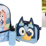 Bluey 4 Piece Backpack Set for Pre-School Girls & Boys, Kids 16" School Bag